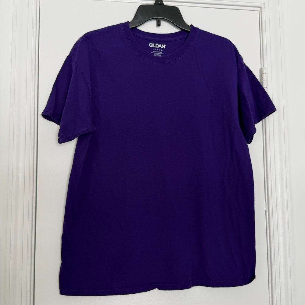 Gildan Unisex Rich Purple Short Sleeve Tee